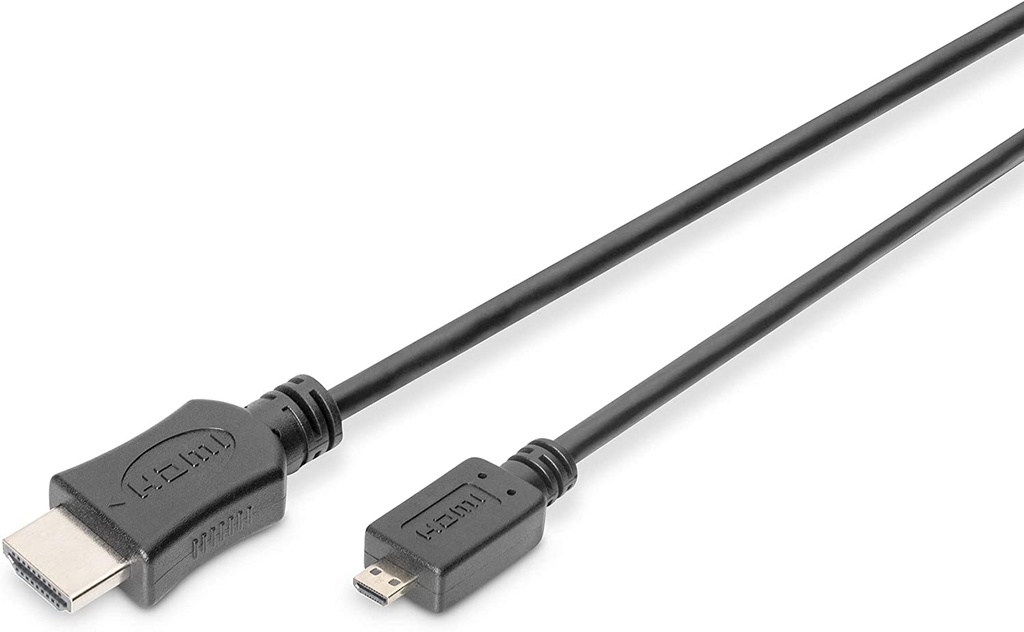 Cable HDMI a Micro HDMI Tipo D de 2 Mts