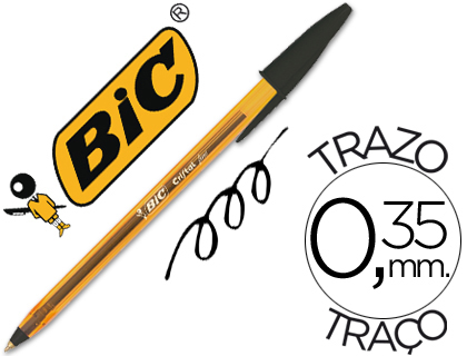 Boligrafo BIC cristal punta fina