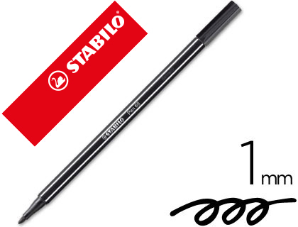 ROTULADOR ACUARELABLE 1MM PEN 68 STABILO