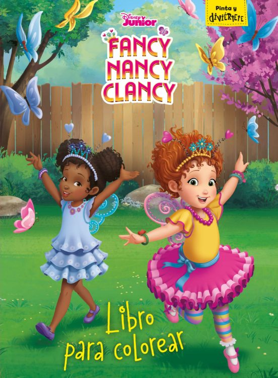 Fancy nancy clancy: libro para colorear