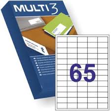 Etiquetas 38,0X 21,2 A4 500h Multi3