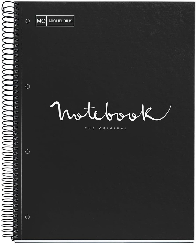 Cuaderno espiral 5x5 A4 microperforado 90g 80h 1b T/D Emotions MR