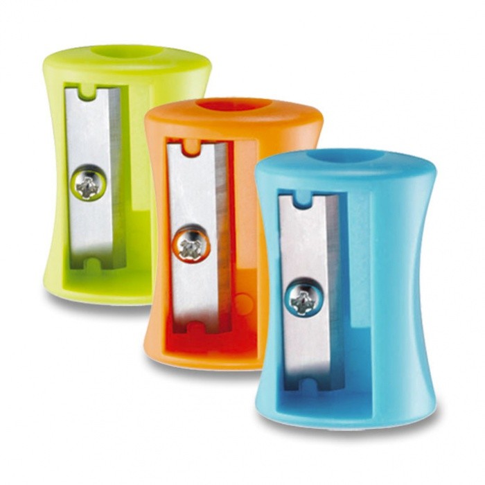 Sacapuntas maped simple colores