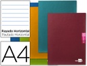 [LA11] Libreta 1L A4 90G 48H con margen Liderpapel