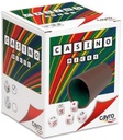 [072/1] CUBILETE FORRADO + 5 DADOS POKER 16MM CAYRO