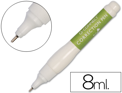 Boligrafo corrector 8ml punta metal