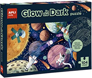 Puzzle Glow in the Dark S. Solar 104u +5años APLI