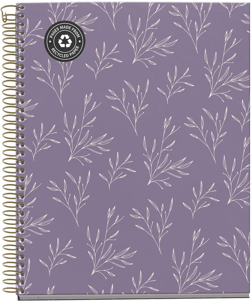 Cuaderno espiral 5x5 A5 80G 120H 4B Garden Memories MR