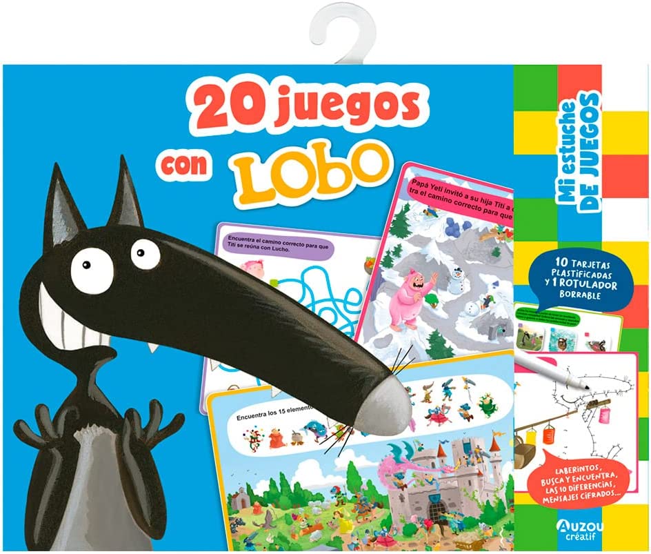 20 Juegos con Lobo, Multicolor +6