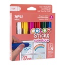 Rotuladores tempera solida 6uds window Apli