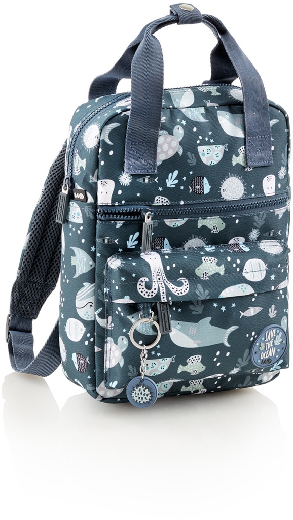 [MR16143] Mochila infantil Doble RPET, 7L, Save the Ocean  Miquelrius