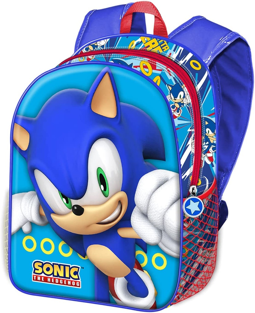 [03746] Mochila Basic Sonic Adaptable 31x39x15cm