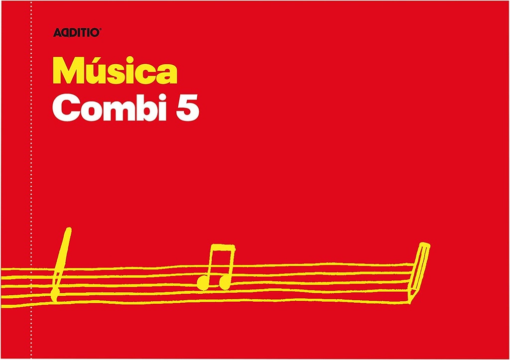 [M55] Bloc musica combi 5 48h colores surtidos Additio