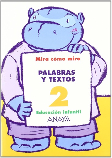 [9788466750240] Palabras y textos 2. (Mira cómo miro)