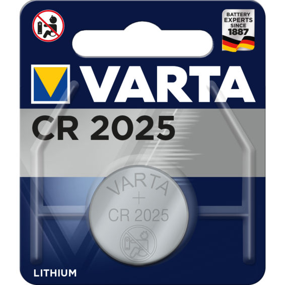 [6025112401] Pilas cr2025 litio 3v varta